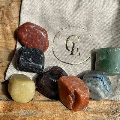 Chakra stenen - klein- trommelstenen (4)