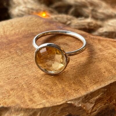 ring solitair met citrien (3)