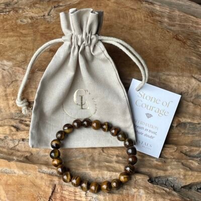 Edelstenen armband tijgeroog (2)