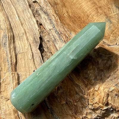 Groene aventurijn obelisk - groene edelsteen