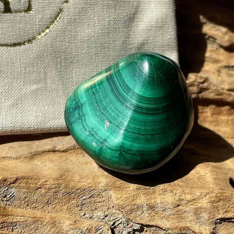 Steen van transformatie - malachiet (2)